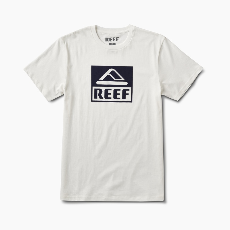 White Men\'s Reef Cushion Sol T Shirts | LwTSANGveQ4
