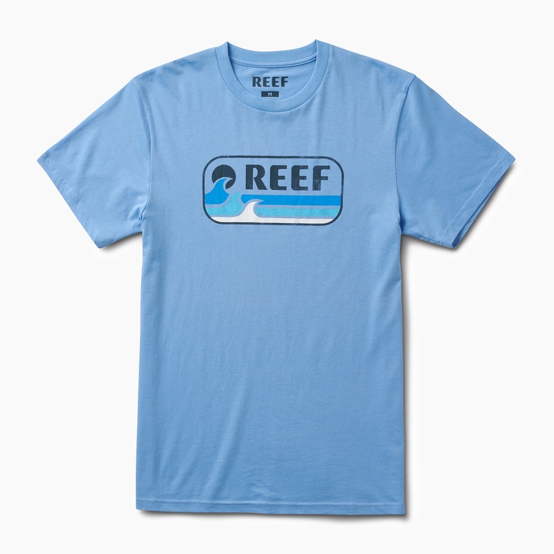 White Men\'s Reef Drift Away Le T Shirts | TgRBKAqgric