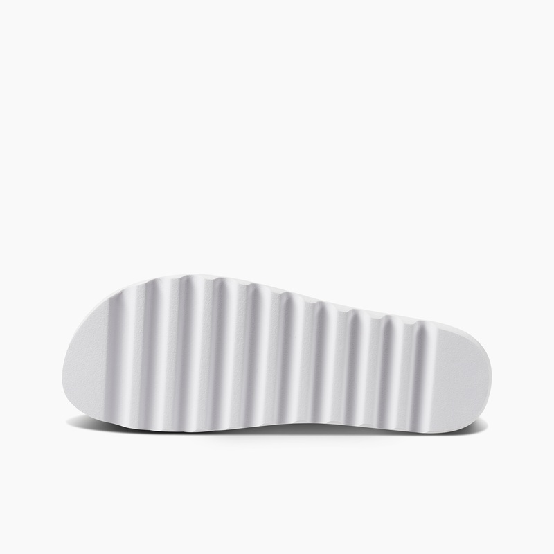 Yellow Women's Reef Cushion Vista Hi Slides | bp205QFtK8A