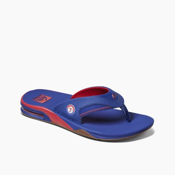 Multicolor Men's Reef Fanning X Mlb Flip Flops | hyxiKlCxpkO