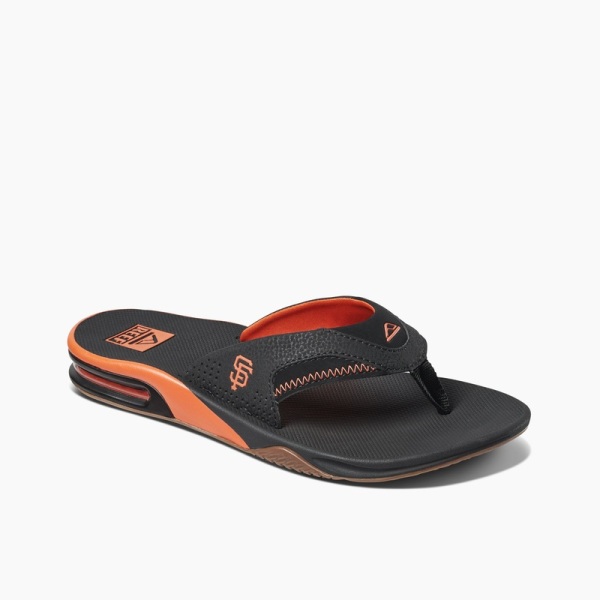 Multicolor Men's Reef Fanning X Mlb Flip Flops | jyseBRyqTqz