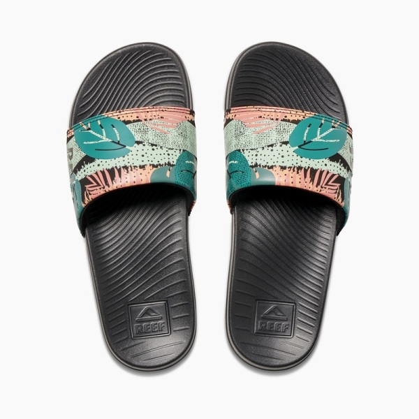 Multicolor Women's Reef Reef One Slides | DNnLN5oBUMq